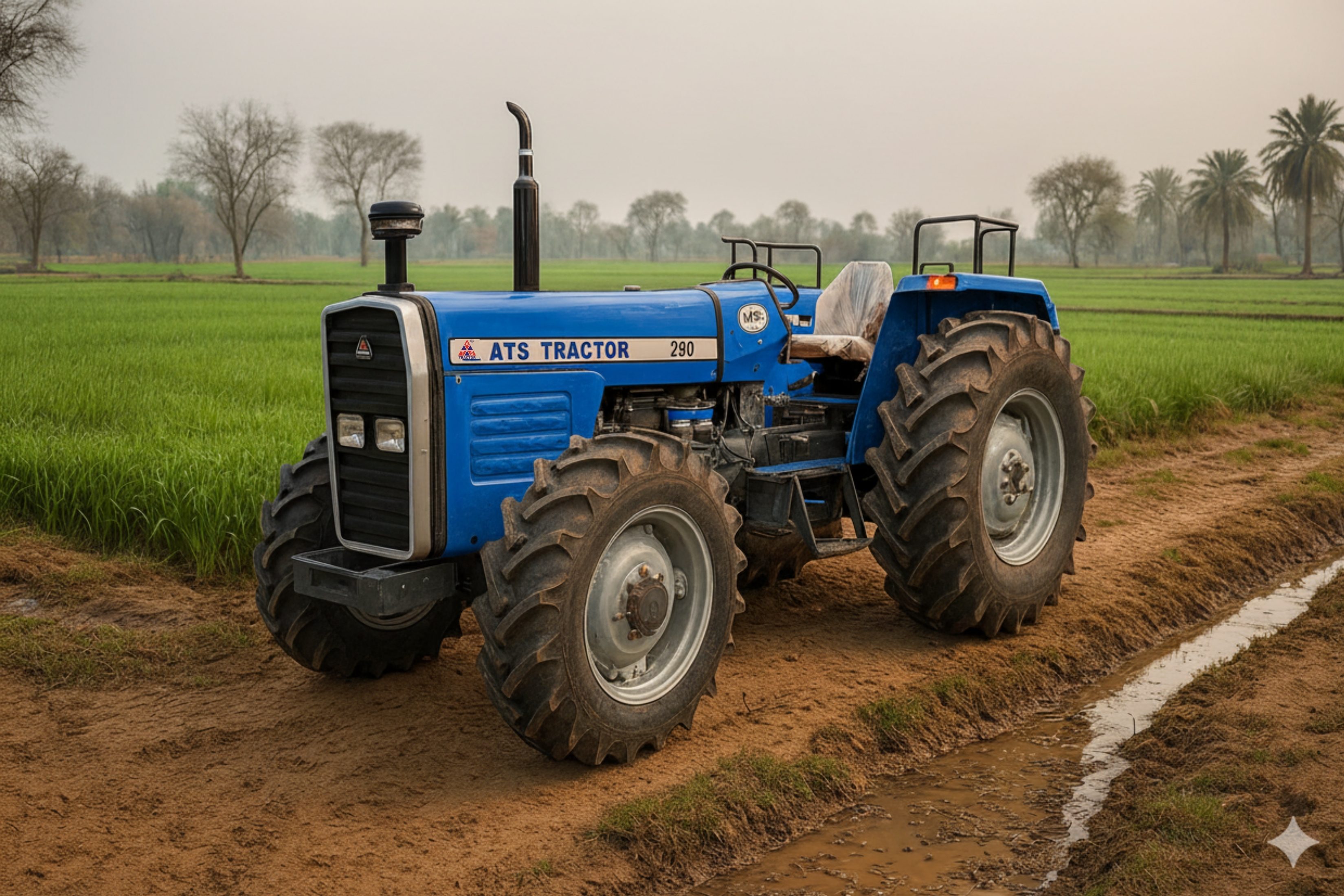 ATS Tractor 290 - 77 HP tractor manufactured by PTMC