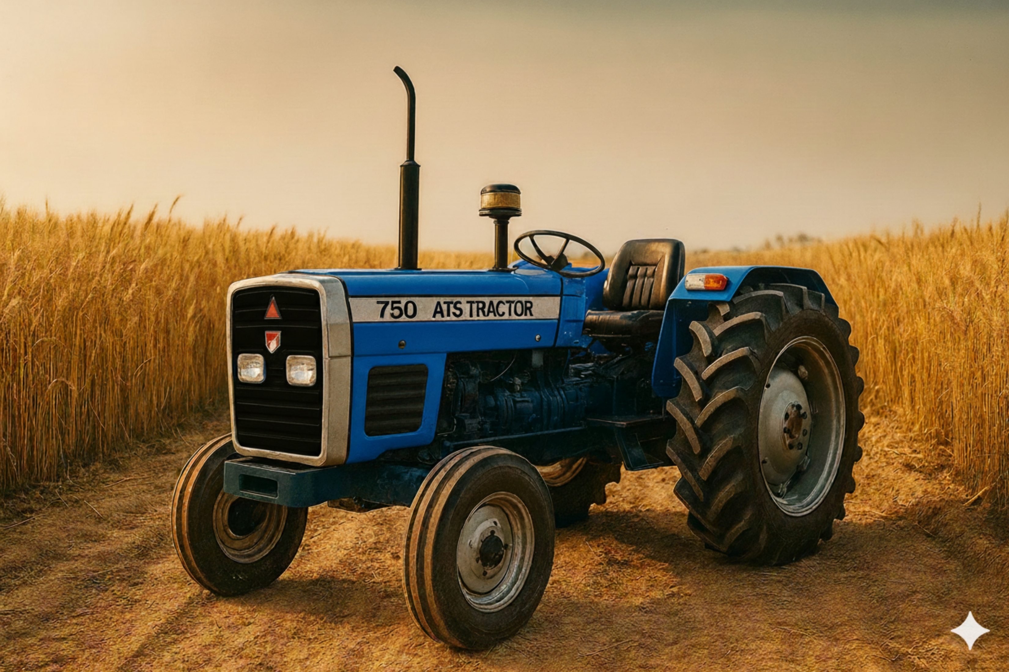 ATS Tractor 750 2WD - 75 HP tractor manufactured by PTMC